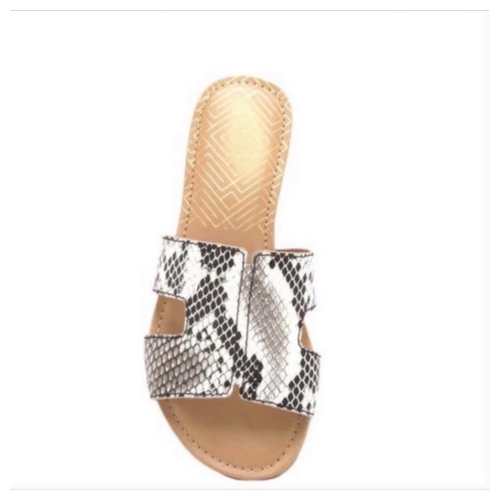 SNAKE SLIDE SANDAL *LISTED SEPARATELY* - Picture 1 of 3